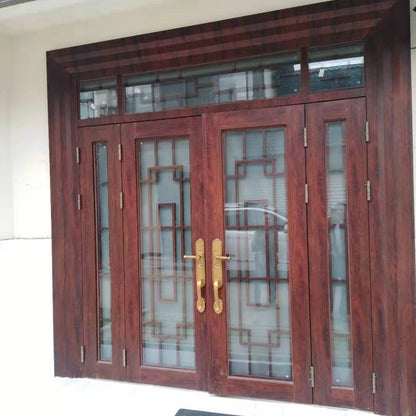 tianweidun Villa gate Class A security door entrance door rust-proof indelible courtyard gate rural door four doors(Please consult customer service for prices)