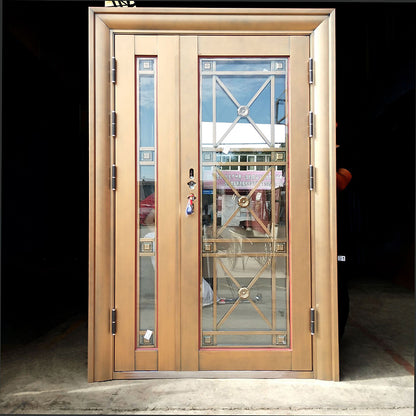 tianweidun Jindingdun is promoted step by step. Non-standard gate customizes Grade A luxury imitation copper courtyard in Chengdu, Sichuan(Please consult customer service for prices)
