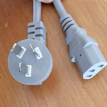 HUACHENG National standard double head(Please consult customer service for prices) Power cord national standard double plug Plug in the voltage pot  Groove three holes inserted wire