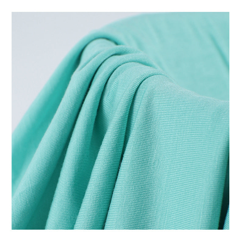 meiyi 40 rayon spandex sweatcloth  Double-sided wooddale fabric Knitted rayon Clothing fabric