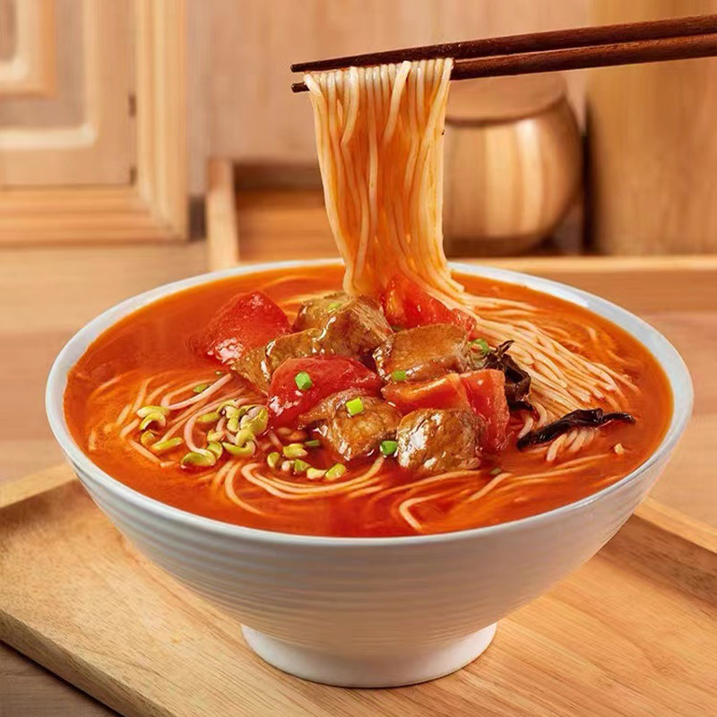 laomianquanyi Laomianjia tomato and beef brisket noodles  Delicious Beef brisket Noodle  High-end fast foods with tomato