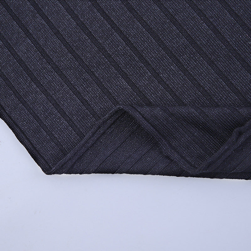 meiyi RT Stretch 9*4 Rib Clothing fabric Cotton stretch jacquard rosette fabric Cotton fabric