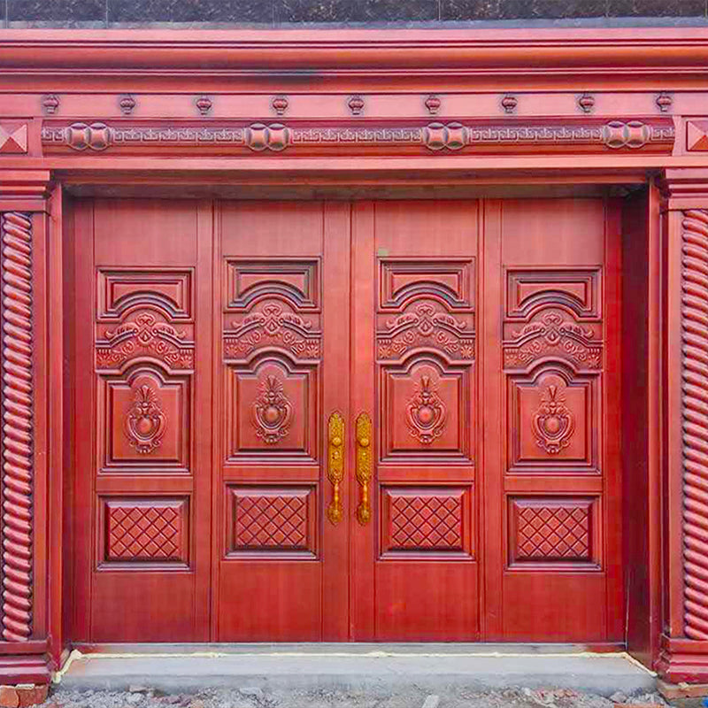 tianweidun Villa gate Class A security door entrance door rust-proof indelible courtyard gate rural door four doors(Please consult customer service for prices)