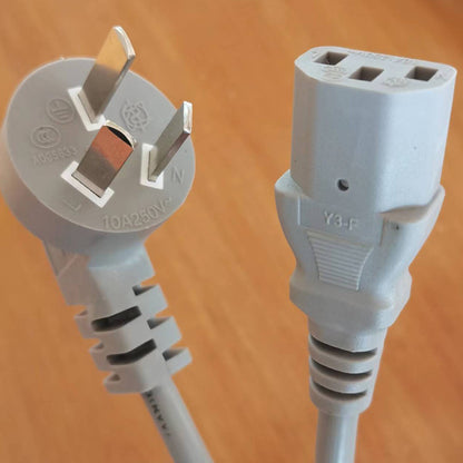 HUACHENG National standard double head(Please consult customer service for prices) Power cord national standard double plug Plug in the voltage pot  Groove three holes inserted wire