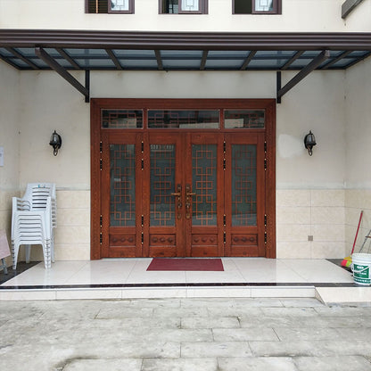 tianweidun Villa gate Class A security door entrance door rust-proof indelible courtyard gate rural door four doors(Please consult customer service for prices)