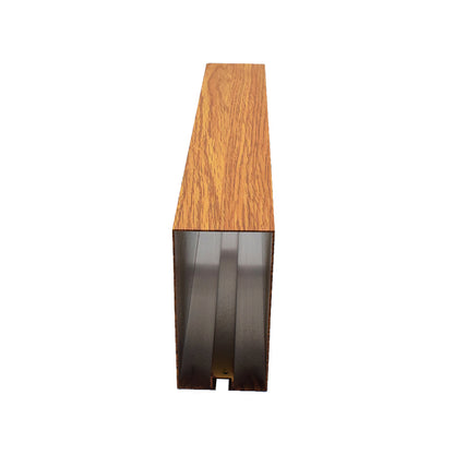 xuncheng 50 bottom 100 high profile square pipe Aluminum square tube, aluminum square passage, suspended ceiling, grille, alloy decorative partition column, U-shaped groove
